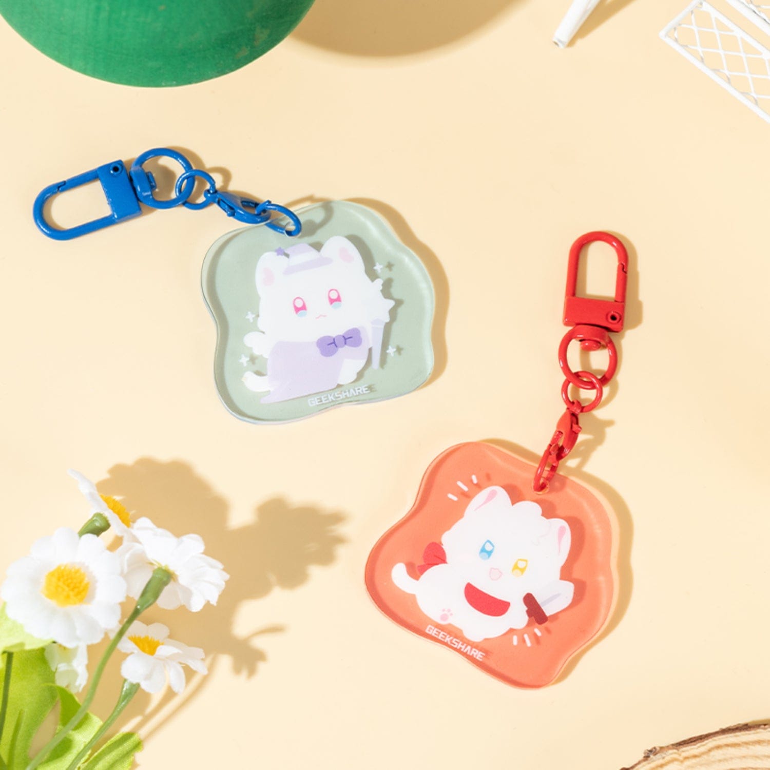 🎄Spend $40 or More, Get 2 Bonus GEKU Brave Team Acrylic Charms (Blue & Pink).✨ 🎄Spend $40 or More, Get 2 Bonus GEKU Brave Team Acrylic Charms (Blue & Pink).✨