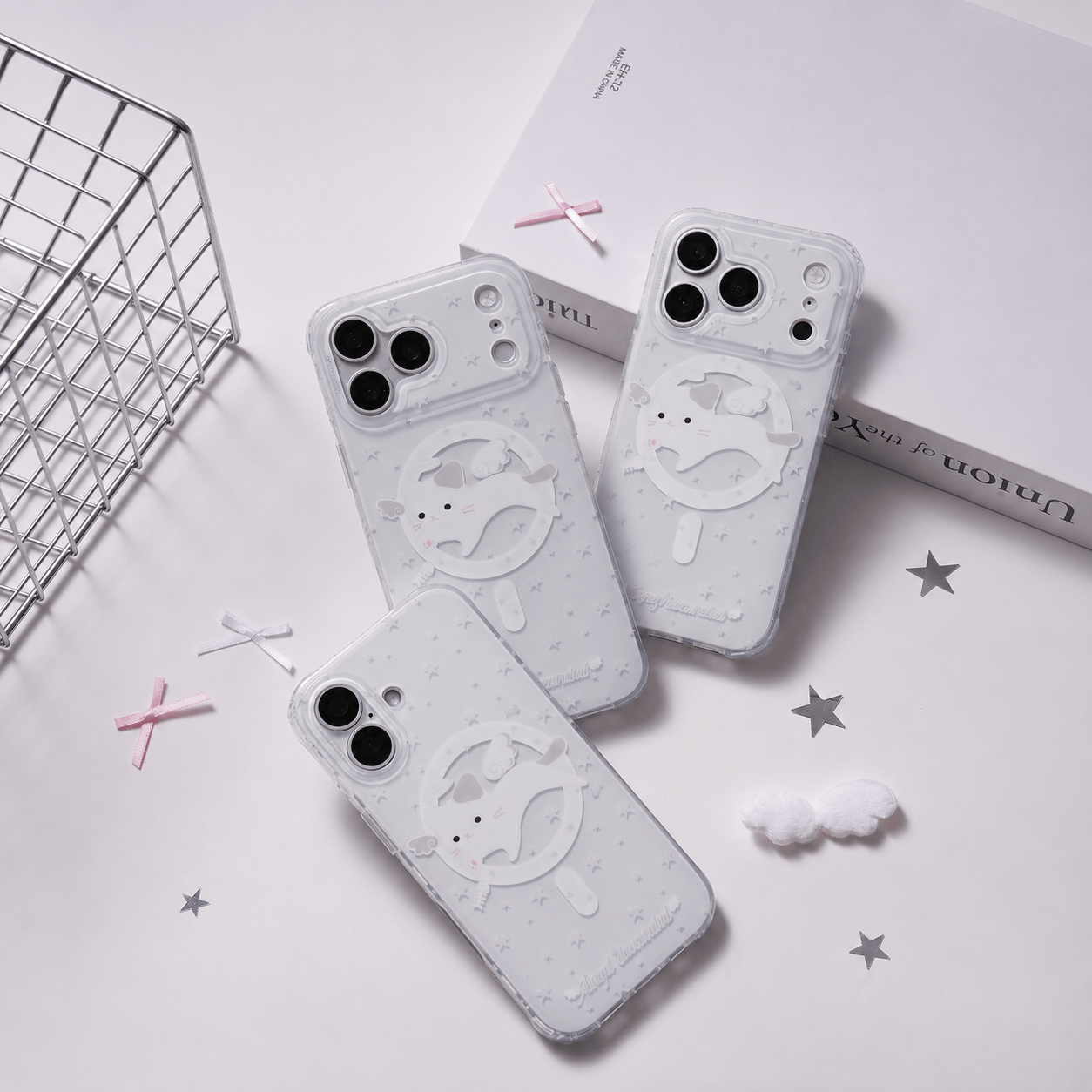 Starry Cat Phone Case for iPhone 17 Series Starry Cat Phone Case for iPhone 17 Series