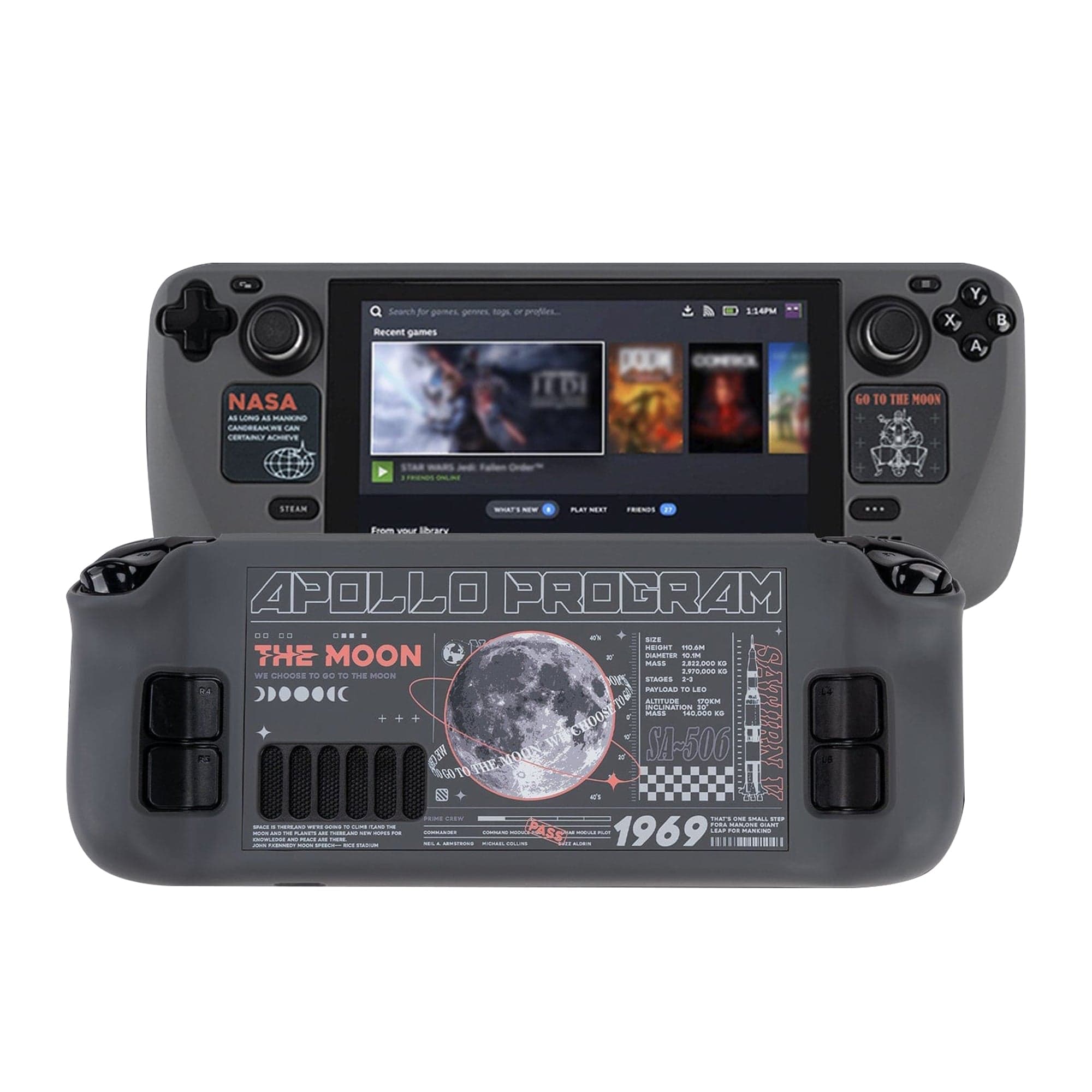 GeekShare Moon Exploration Steam Deck Skin/Protective Case