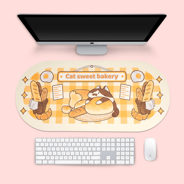 GeekShare Bakery Cat Mouse Pad