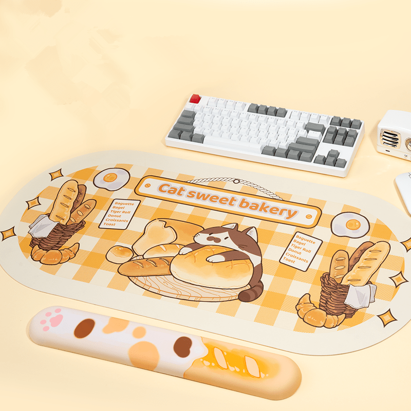 GeekShare Bakery Cat Mouse Pad