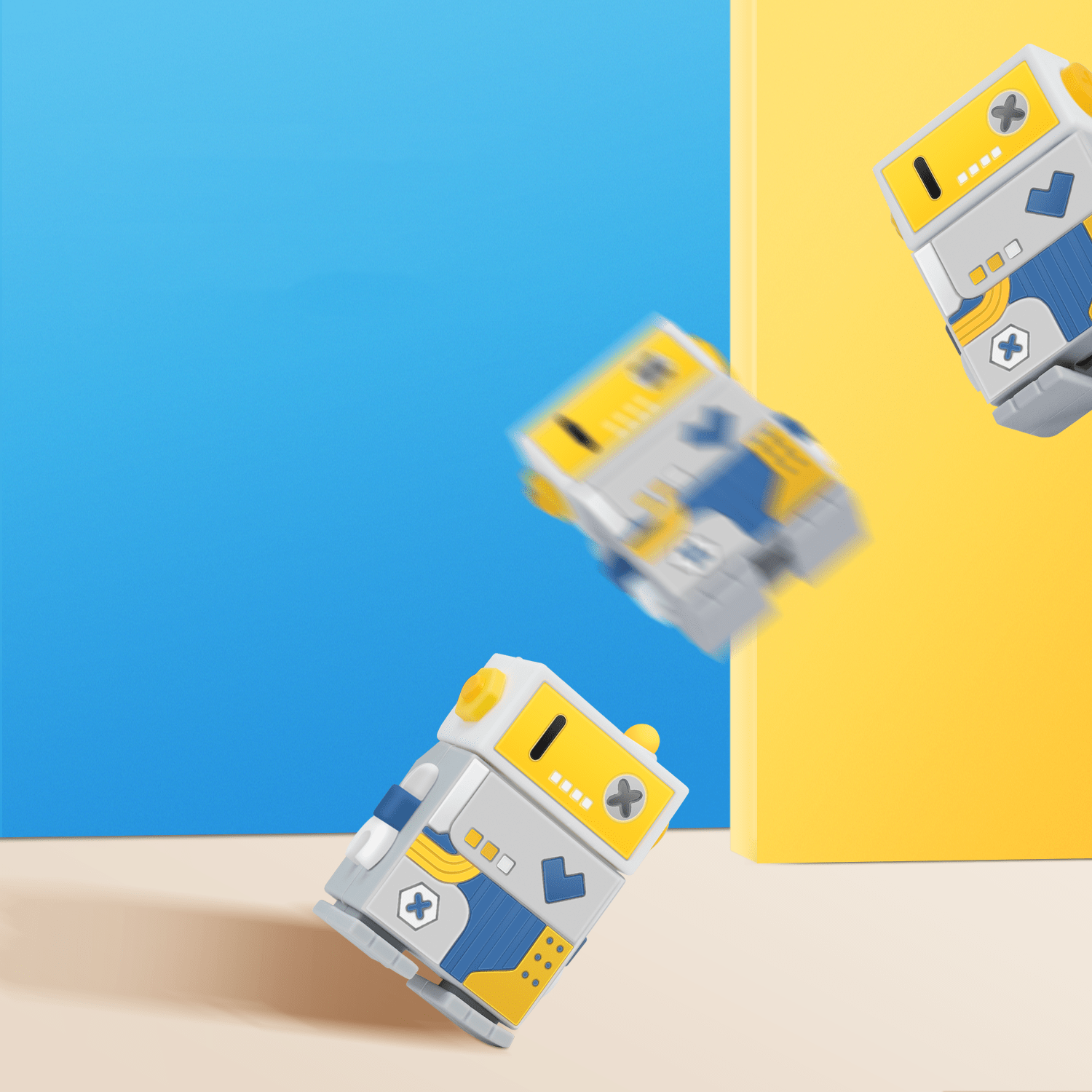 GeekShare Beep Robot Airpods Case Cover