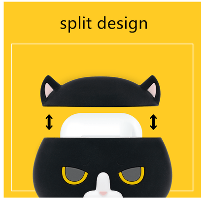 GeekShare Meme Cat Airpods Case Cover