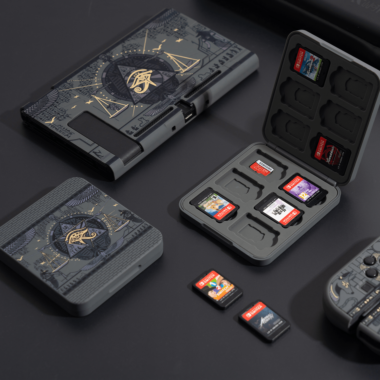 GeekShare Mysterious Kingdom Switch Game Card Case GeekShare Mysterious Kingdom Switch Game Card Case Holder