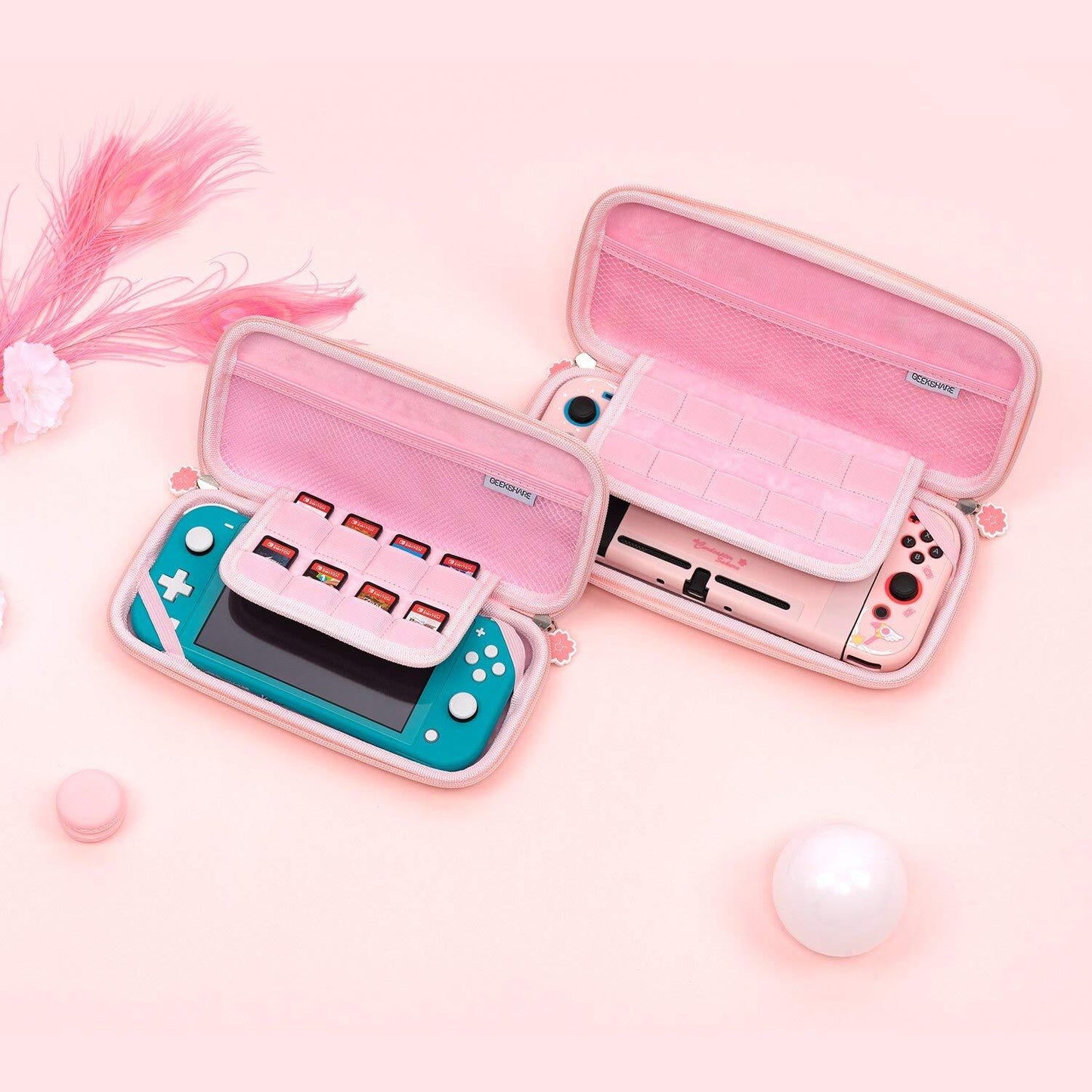 GeekShare Sakura Carrying Case for Switch Lite