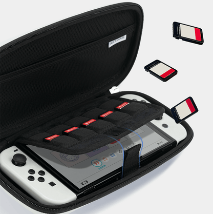 GeekShare ABS White Carrying Case for Switch&OLED