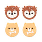 GeekShare  Animal Theme Thumb Grip Caps-Deer&Dog GeekShare Cute Animal Theme Thumb Grip Caps for Switch and Switch Lite - 4 PICS, Deer and Dog