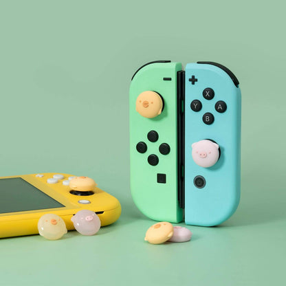 GeekShare Animal Theme Thumb Grip Caps-Pig&Chicken GeekShare Pig & Chicken Thumb Grip Caps for Nintendo Switch & Switch Lite