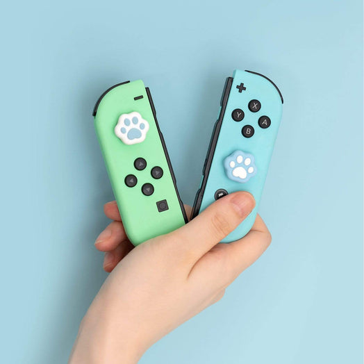 GeekShare Cat Paw Shape Thumb Grips GeekShare Cat Paw Thumb Grips Joycon Caps for Nintendo Switch/Lite - 4PCS