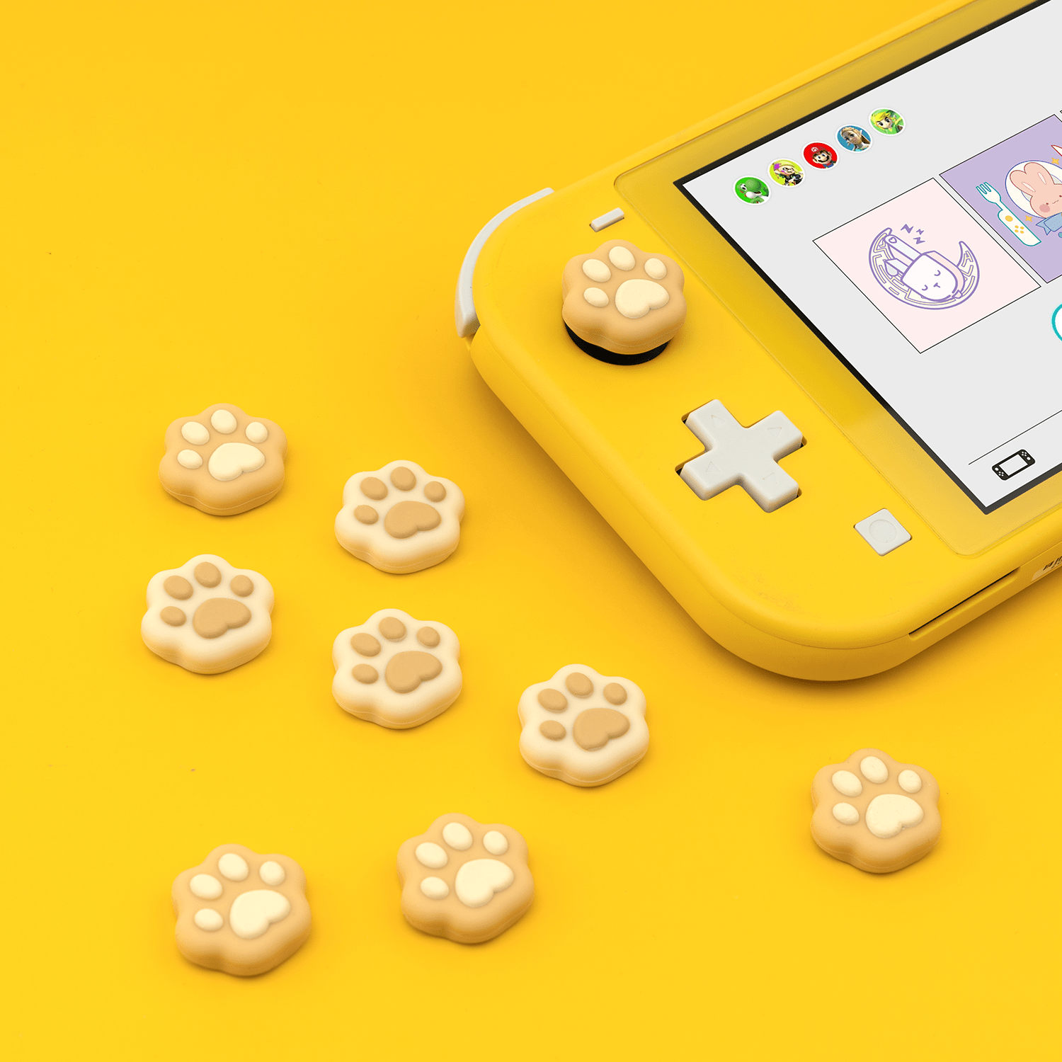 Nintendo switch lite paw best sale thumb grips