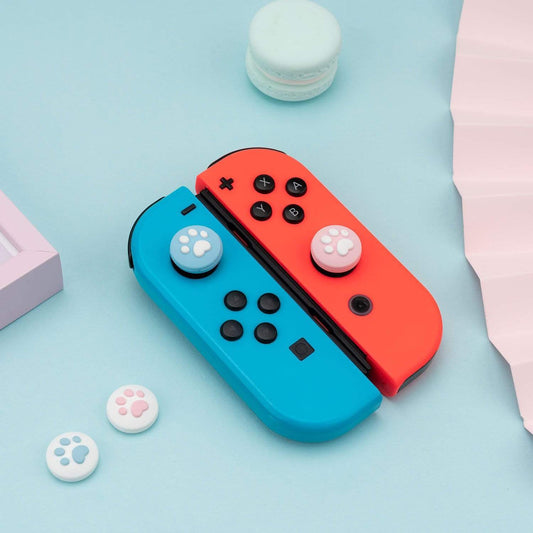 GeekShare Cat Paws Thumb Grip Caps GeekShare Cat Paw Thumb Grips for Nintendo Switch & Switch Lite