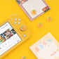 GeekShare Fruit Theme Thumb Grip Caps GeekShare Fruit Theme Thumb Grip Caps for Switch and Switch Lite - 4 PICS, Peach and Apple