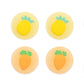 GeekShare Fruit Theme Thumb Grip Caps GeekShare Fruit Theme Thumb Grip Caps for Switch and Switch Lite - 4 PICS, Peach and Apple