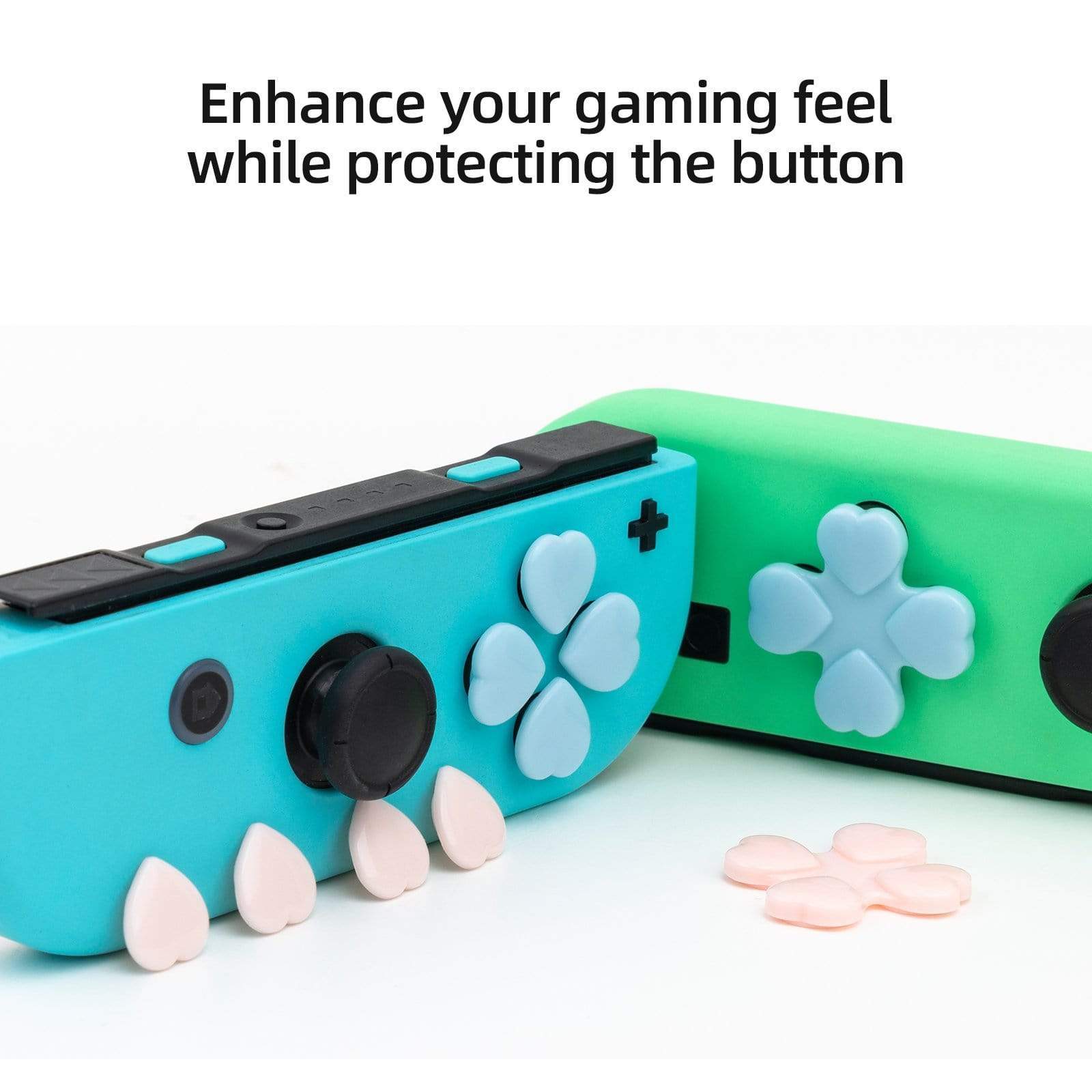 GeekShare Nintendo Switch用ハートボタンキャップ