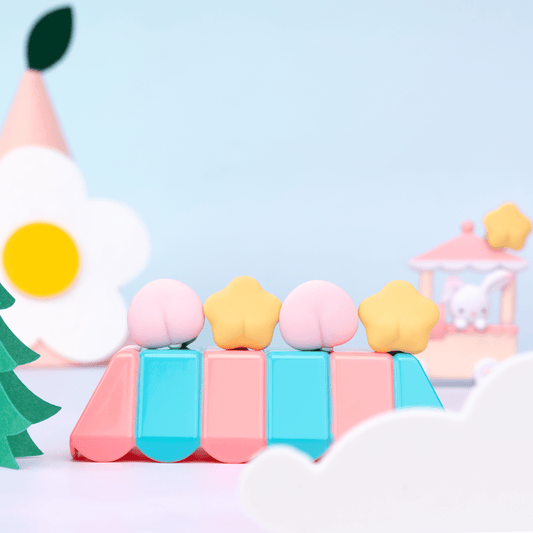 GeekShare Peach Star Thumb Grips