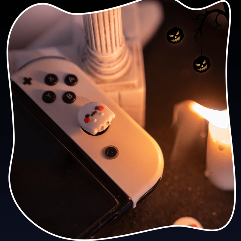 GeekShare Pumpkin Ghost Thumb Grips