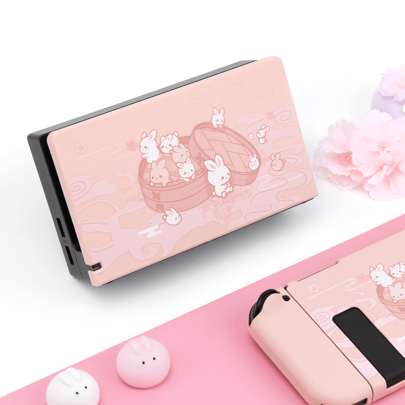 GeekShare Soft TPU Protective Case for Nintendo Switch -- Steamed Bun ...