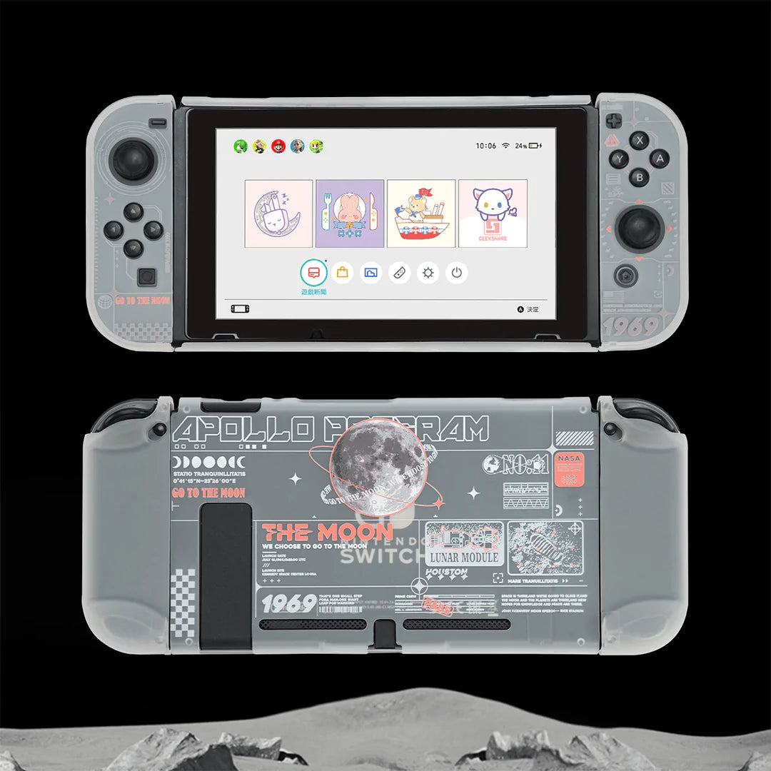 GeekShare  Moon Exploration Protective Case for Switch OLED