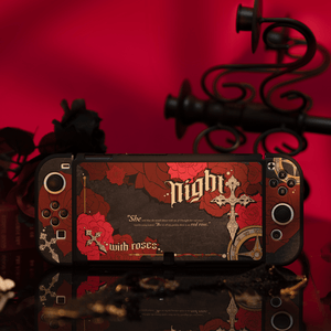 
            
                Load image into Gallery viewer, GeekShare Nocturnalc Rose Protective Case for Switch OLED
            
        